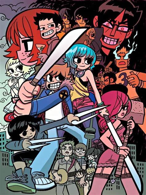 Pin By Damien Dos Santos On Inspiration Scott Pilgrim Comic Scott