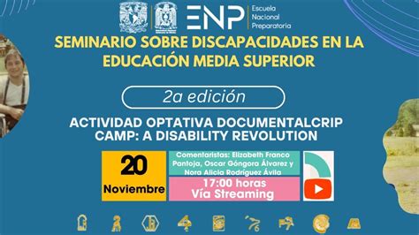 Presentación de documental Crip Camp A Disability Revolution YouTube