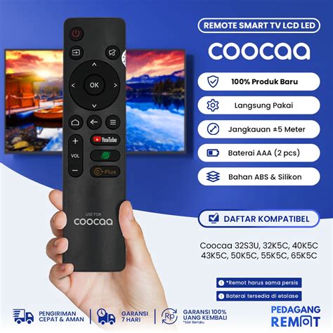 Jual Remot Remote Tv Coocaa Lcd Led Digital Tv Android Smart Tv