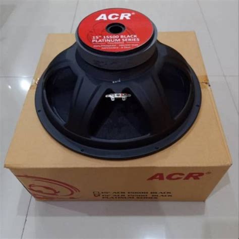 Jual Speaker 15 Inch In Inci ACR 15500 Black Platinum Series Di Lapak