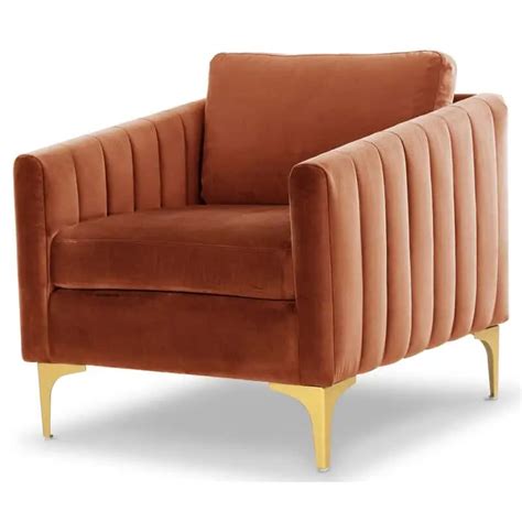 Laci Velvet Armchair Decor Essentials