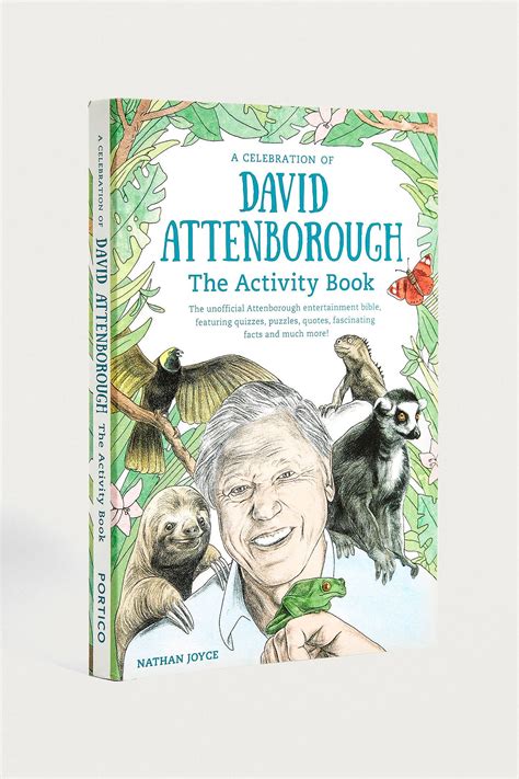 The Unofficial David Attenborough Activity Book By Nathan Joyce | Book activities, Books, David ...