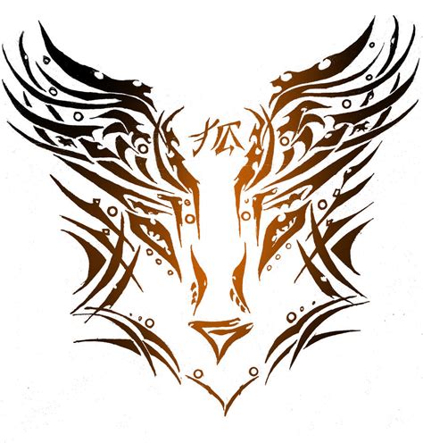 Tribal Fox by Darkkitty109 on DeviantArt