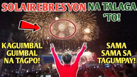 Fireworks Na Kagimbal Gimbal Na Eksena Ramdam Na Ramdam Ang Tagumpay Sa