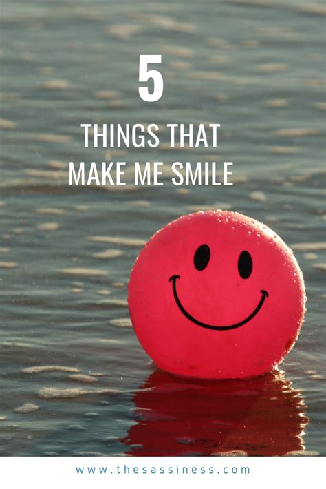 5 Things That Make Me Smile