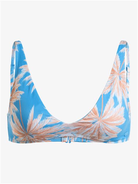 Roxy Love The Oceana Top De Bikini Triangular Alargado Para Mujer Roxy