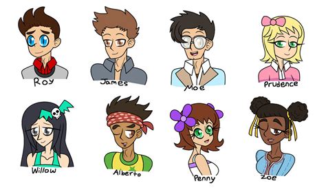 Papa Louie characters in my style remake by Zomi-Bea on DeviantArt