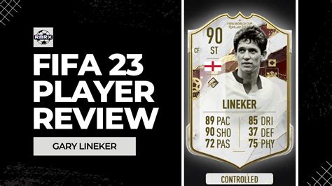 90 WORLD CUP ICON GARY LINEKER FIFA 23 ULTIMATE TEAM PLAYER REVIEW