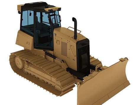 Bulldozer caterpillar 3D model | CGTrader