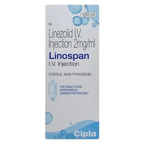 Liquid Linospan Linezolid Injection Packaging Size Ml Mg Ml At