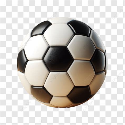 D Soccer Ball White And Black Color Foot Ball Soccer Ball Vector