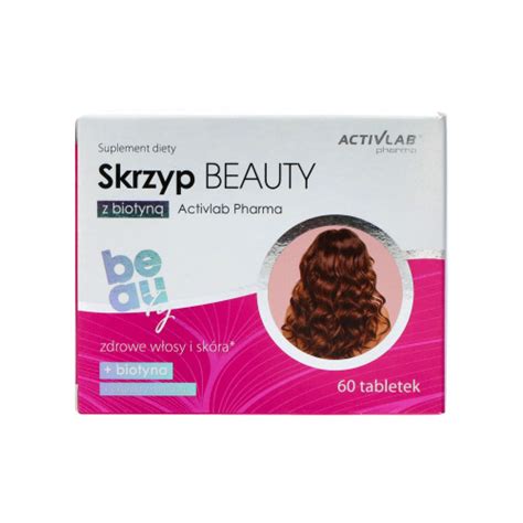 Skrzyp Beauty Z Biotyn Tabs Activlab Pharma Cena Dawkowanie