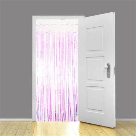 Iridescent Foil Door Curtain Backdrop Cm X Cm Partyrama