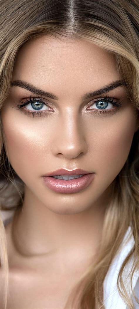 Marina Laswick 001 Most Beautiful Eyes Beautiful Women Faces Beautiful Blonde