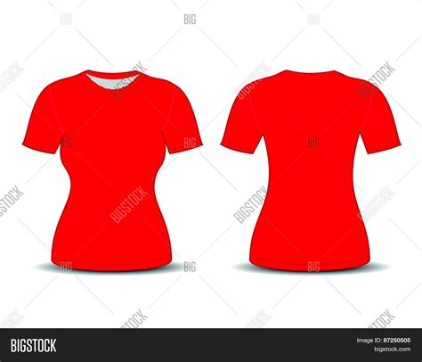 Blank T-shirt Vector & Photo (Free Trial) | Bigstock