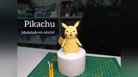 Como Hacer A Pikachu En Fondant Modelado En Azucar Youtube