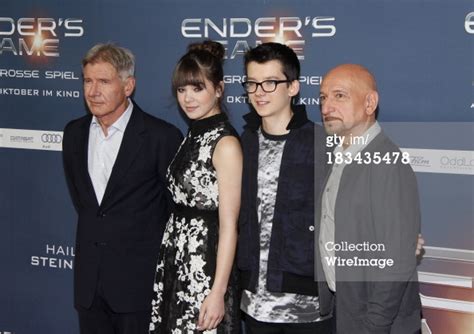 Photo: Ender’s Game Cast Attend Berlin Photocall | Ender's Game Fandom