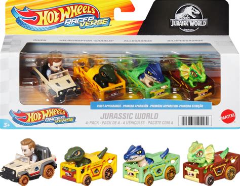 Hot Wheels Racerverse Coffret De V Hicules M Tal Jurassic World Toys R Us Canada