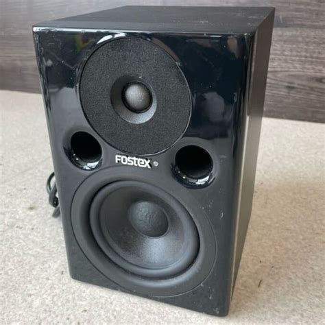 【やや傷や汚れあり】1円 動作品 Fostex フォステクス Pm04 スピーカー パワードスピーカー パワードスタジオモニター 売り切りの