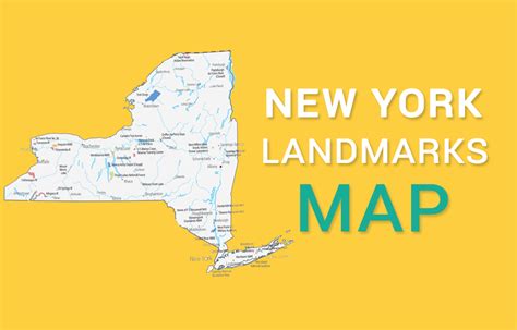 New York Landmarks Map