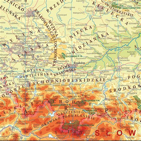 Polska mapa ścienna dwustronna fizyczno administracyjna 1 1 800 000