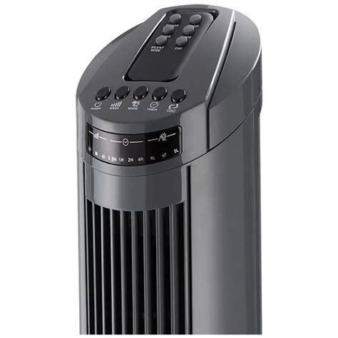 Ventilador De Torre Oscilante Com Controle Remoto E 3 Velocidades 110v