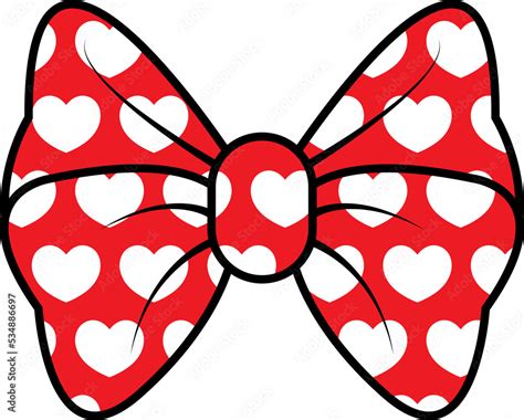 Minnie Mouse Bow Clipart Delightful Disney Inspired Designs