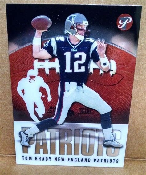 Topps Pristine Tom Brady Newenglandpatriots New England