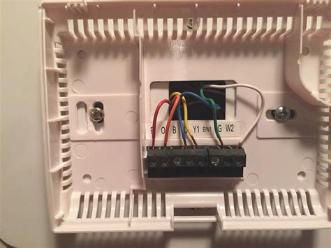 how to connect thermostat wires 5