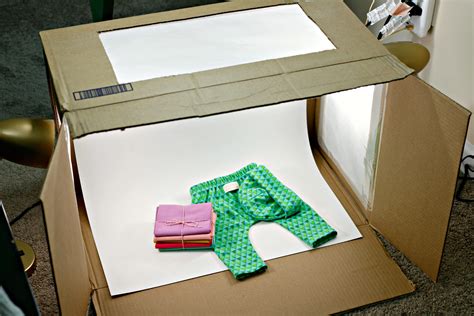 DIY Photography Light Box from a Cardboard Box, Walmart LED Desk Lamps ...