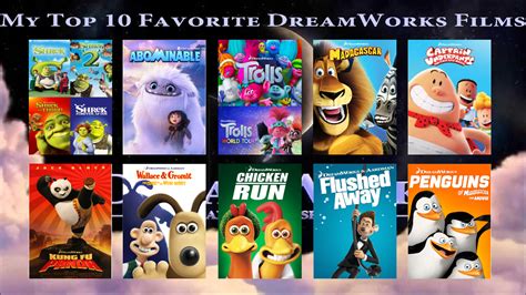 Top 10 Dreamworks Movies NBKomputer