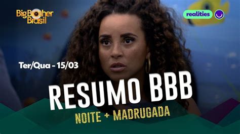 Resumo Bbb 23 De 15 3 Madrugada Pós Eliminação De Larissa Tem Crises