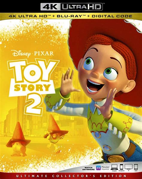 TOY STORY 2 4K UHD Blu Ray Disney Pixar 1999 Walt Disney Home