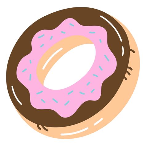 Design Png E Svg De Rosquinha Brilhante De Flutuador De Piscina Para Camisetas