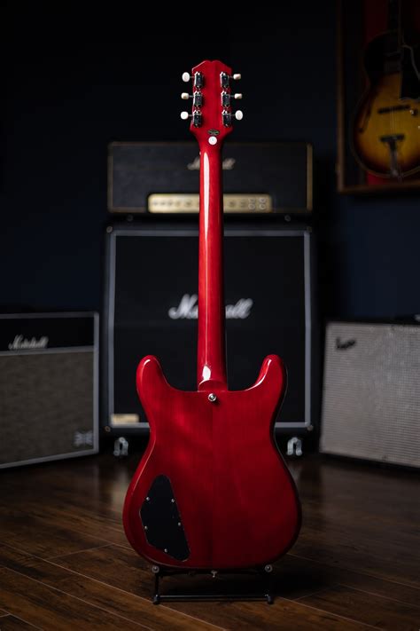 Epiphone Crestwood Custom Tremotone Electric Guitar - Cherry – Walt