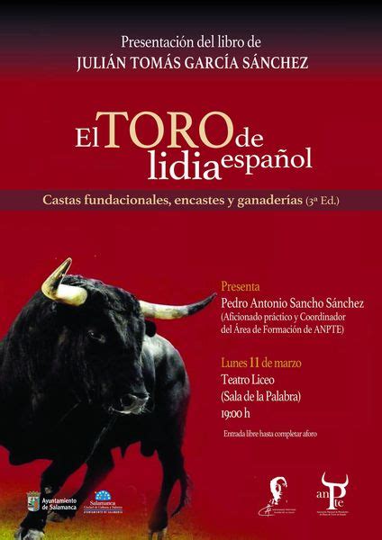 Presentación libro El toro de lidia español castas fundaciones