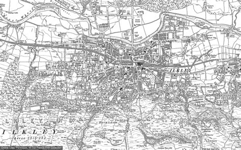 Old Maps Of Ilkley