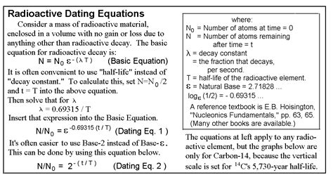 Radiometric Age Dating Calculator Telegraph