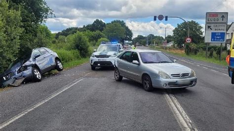 Dos Personas Resultan Heridas Tras Un Choque Entre Dos Coches En