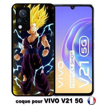 Coque My Kase Pour Vivo V21 4G 5G Dbz Dragon Ball Z San Gohan Super