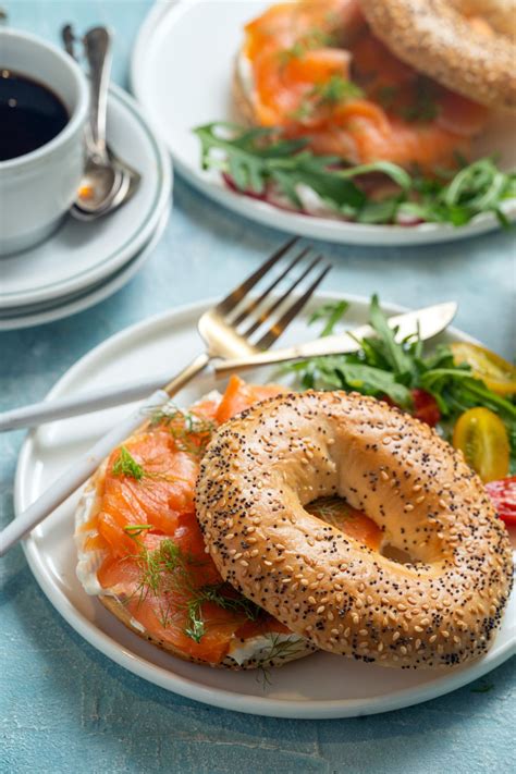 Bagel Au Saumon Fum La Vraie Recette Am Ricaine Marie Claire