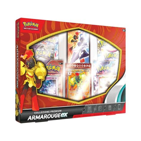 Pokemon Scarlatto Violetto Collezione Premium Armarouge Ex Ita Mitico