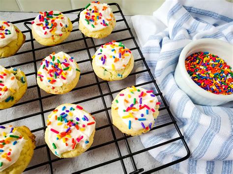 Funfetti Cake Mix Cookies - A Crazy Family