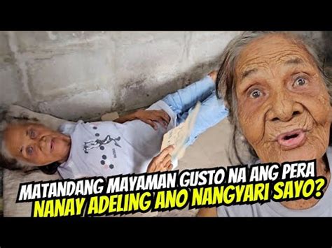 NANAY ADELING PORO TANGGI NA NAMAN VAL SANTOS MATUBANG YouTube