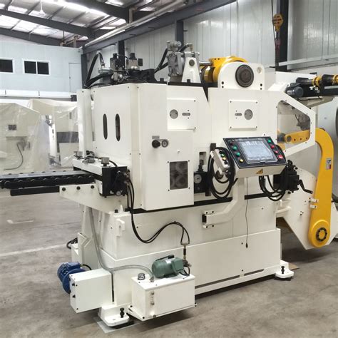 Complete Coil Handling Equipment 3 In 1 Decoiler Straightener Feeder