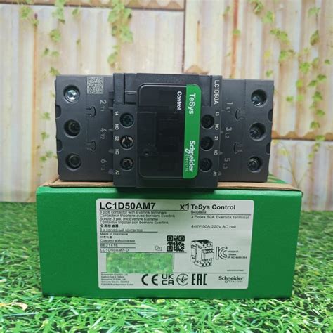 Jual Jual Kontaktor Contactor Schneider Lc1d50a Lc1d50am7 Diskon Di