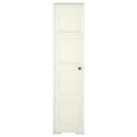 Meuble De Rangement Armoire Plastique X X Cm Design Bois Glace