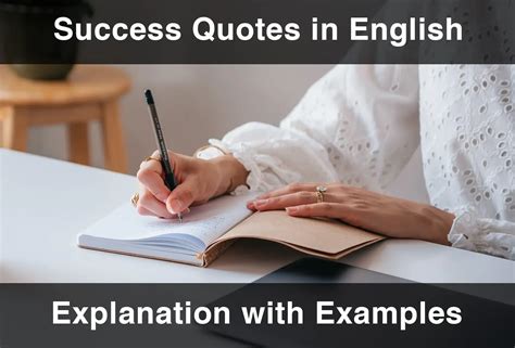 Success Quotes in English (2024) - EnglishCentral Blog