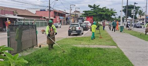 Comsercaf inicia mutirão de limpeza e ordenamento em Tamoios