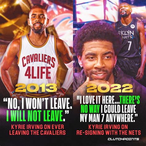 Clutchpoints On Twitter Will Kyrie Irving Stay True To His Word This